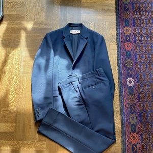 Marni Navy Blue Suit